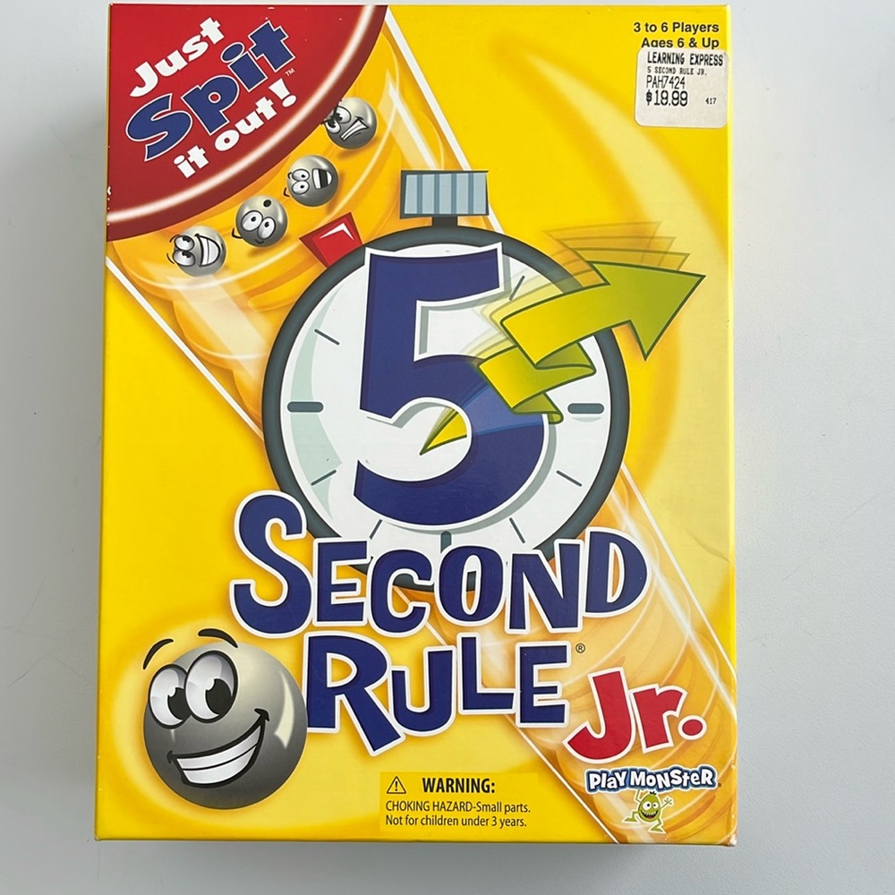 5 second rule jr. game